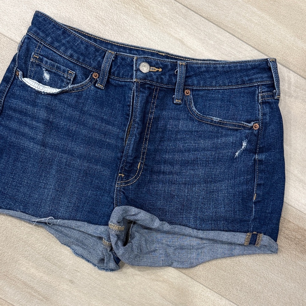 Old Navy Dark Blue Jean Shorts